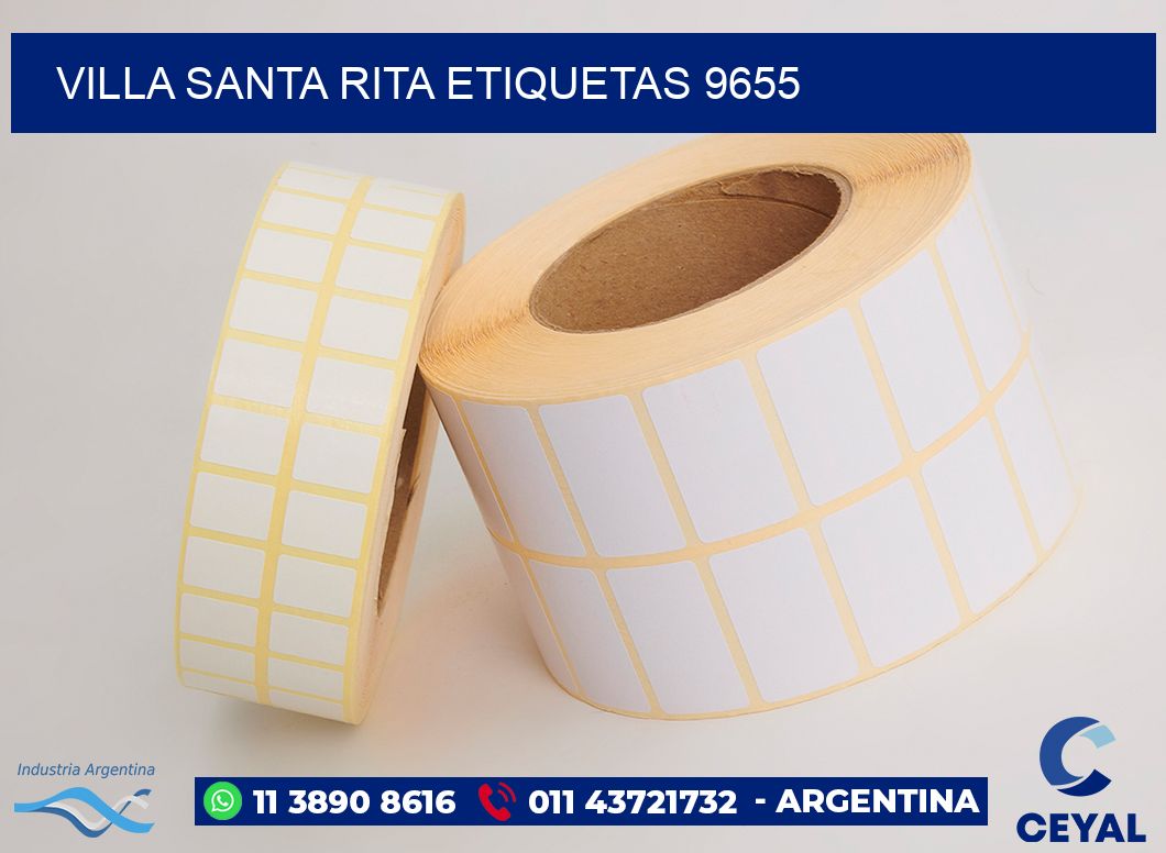 Villa Santa Rita etiquetas 9655