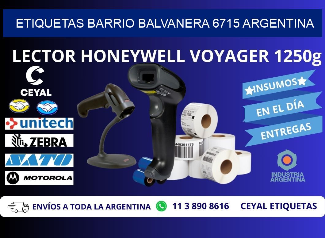 etiquetas barrio balvanera 6715 argentina