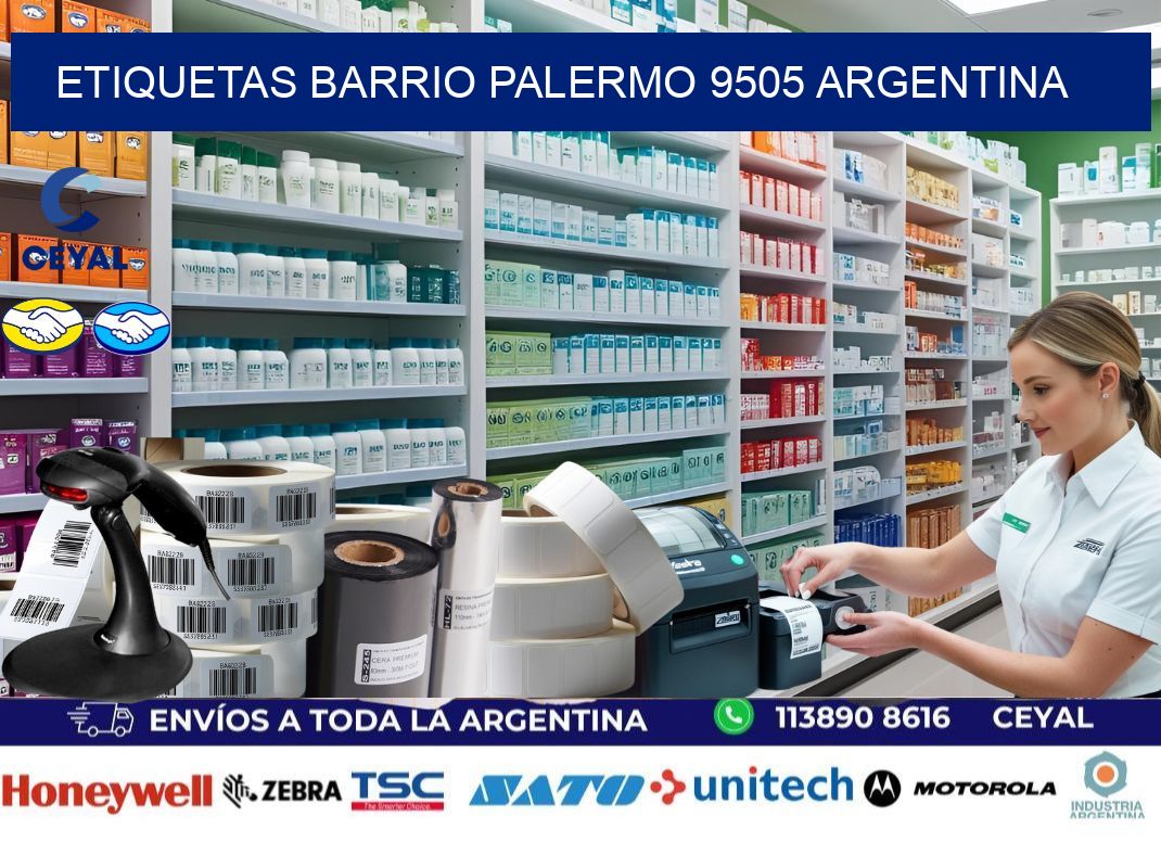 etiquetas barrio palermo 9505 argentina