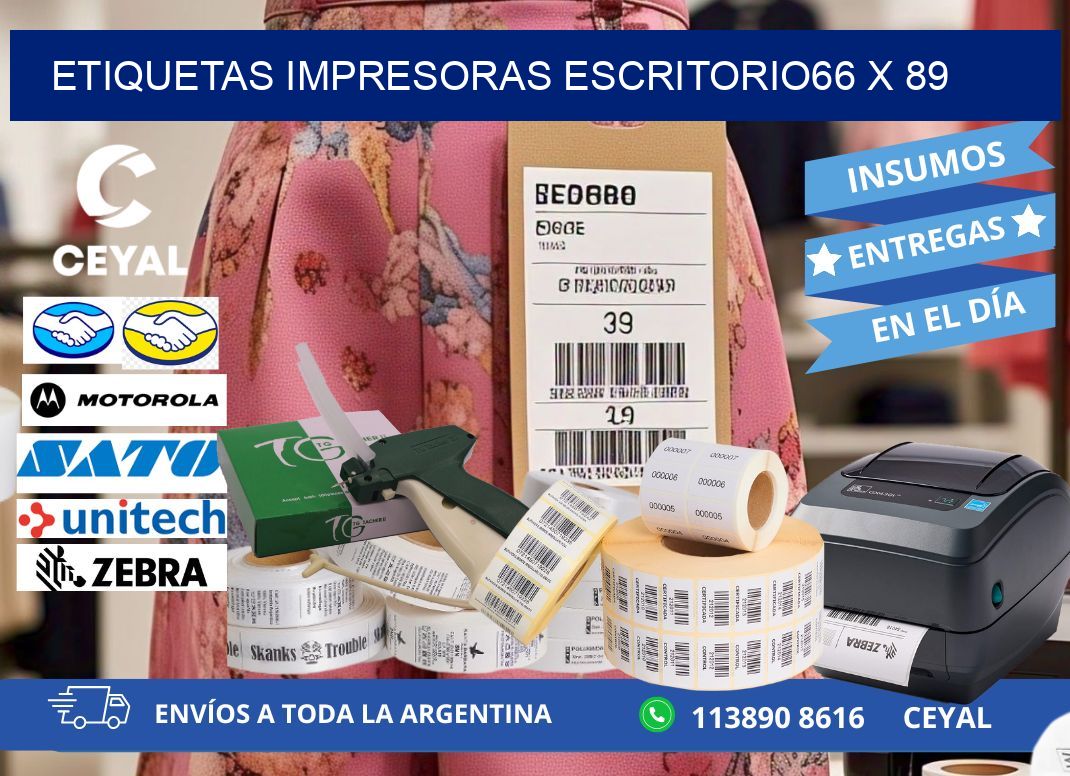 etiquetas impresoras escritorio66 x 89