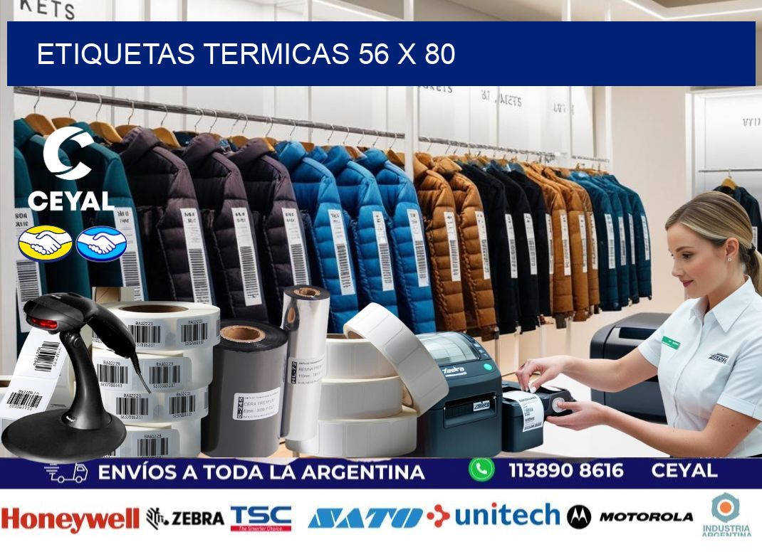 etiquetas termicas 56 x 80