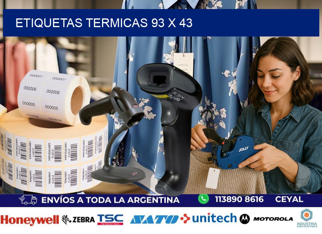 etiquetas termicas 93 x 43