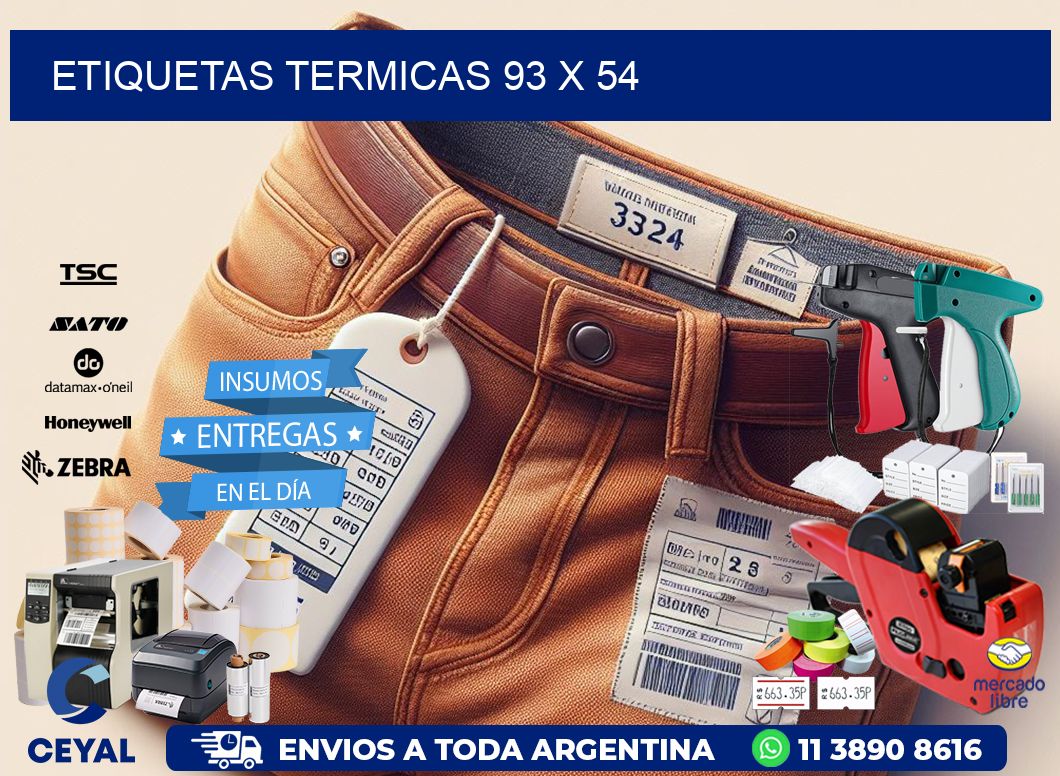 etiquetas termicas 93 x 54