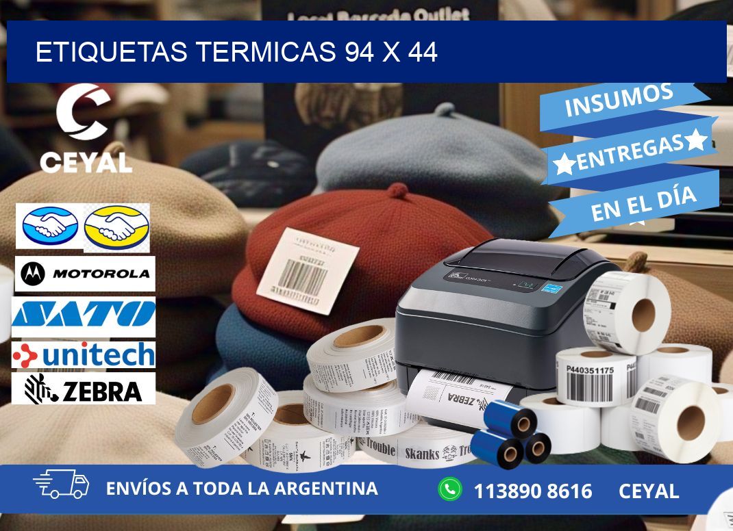 etiquetas termicas 94 x 44