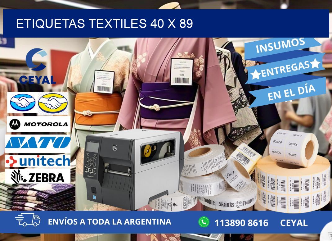 etiquetas textiles 40 x 89