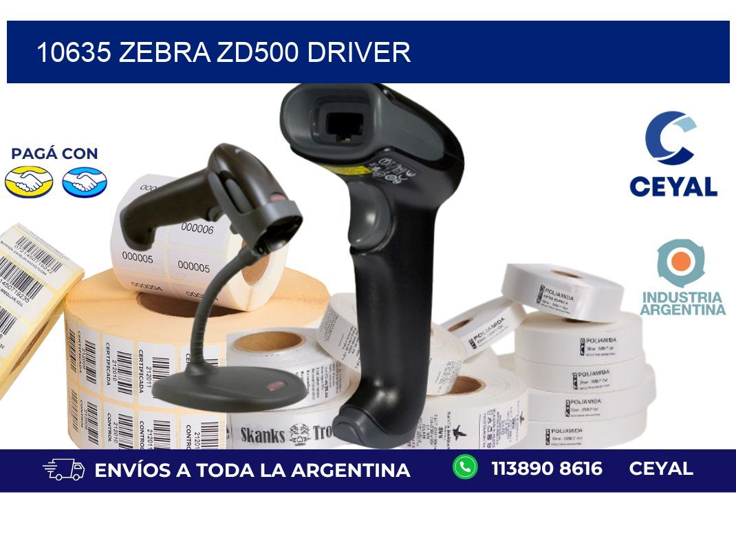 10635 Zebra ZD500 driver