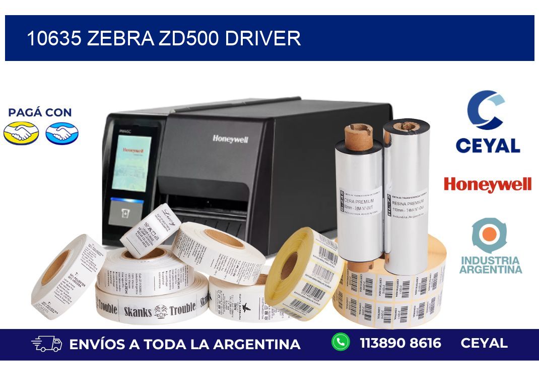 10635 Zebra ZD500 driver