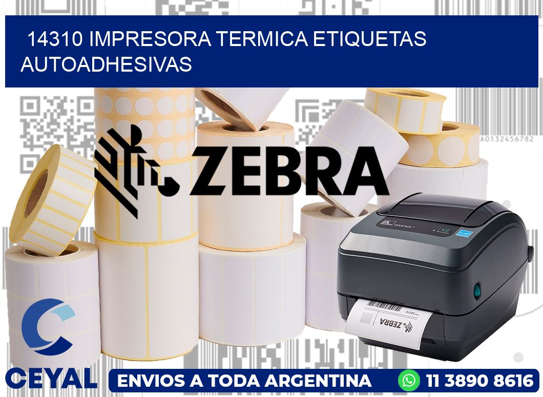 14310 Impresora termica etiquetas autoadhesivas