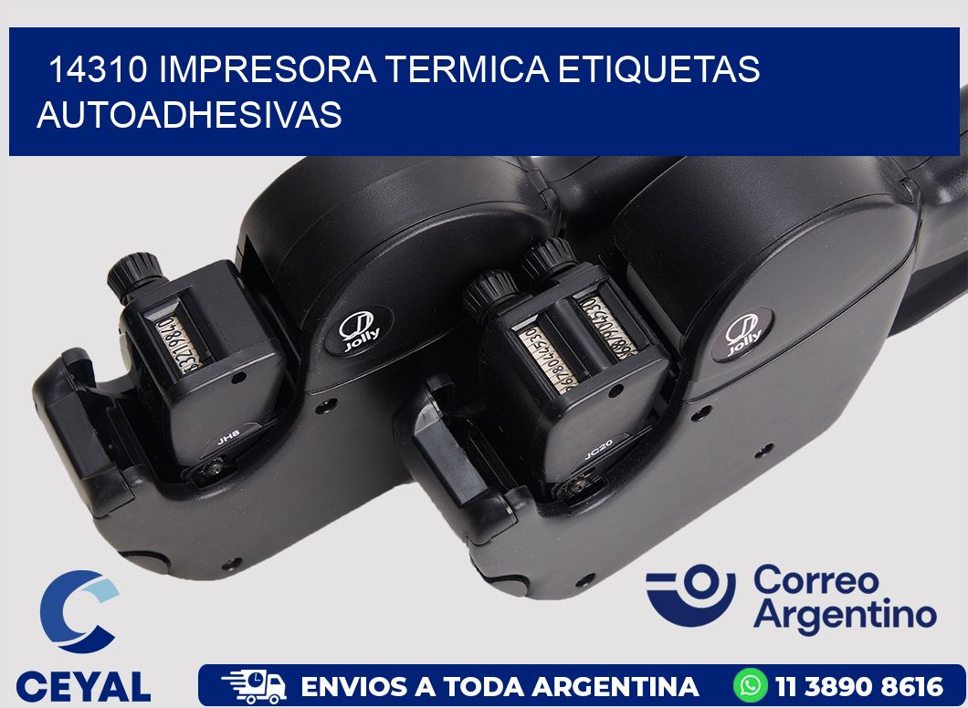 14310 Impresora termica etiquetas autoadhesivas