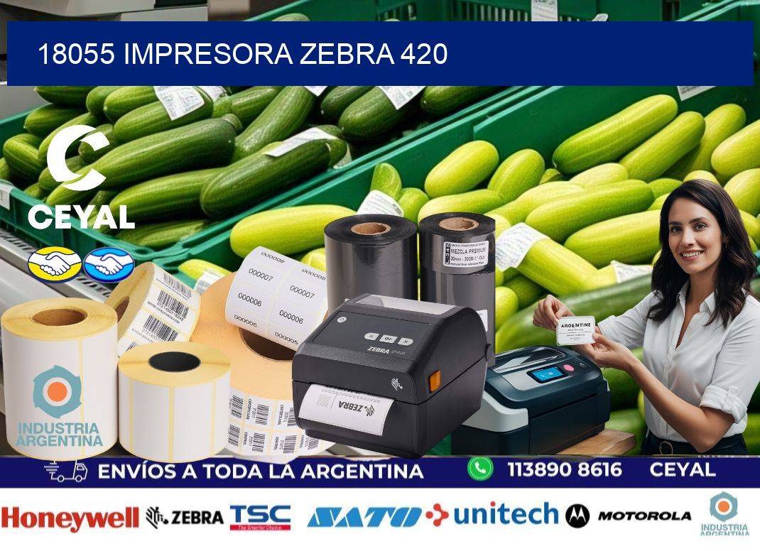 18055 impresora zebra 420