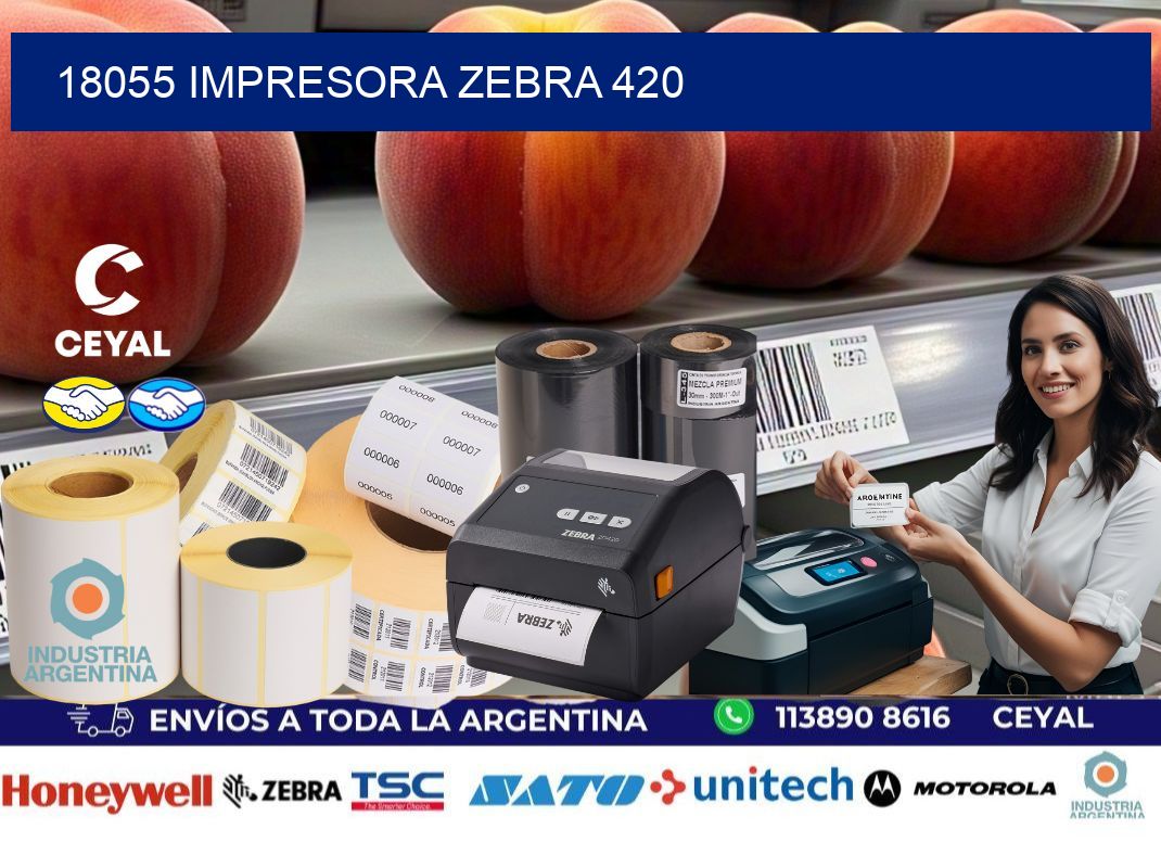 18055 impresora zebra 420