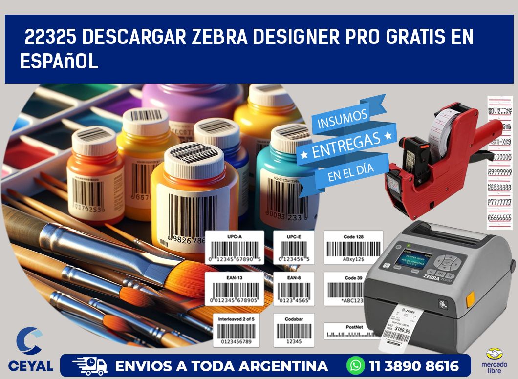 22325 Descargar Zebra Designer Pro gratis en Español