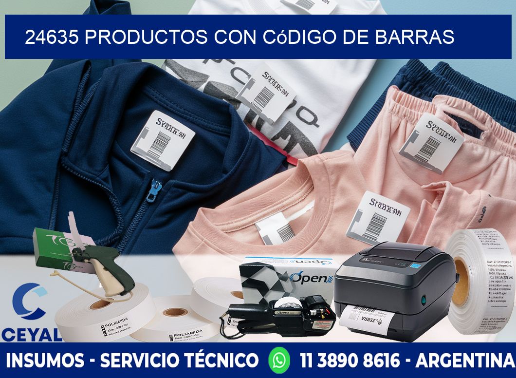24635 Productos con código de barras