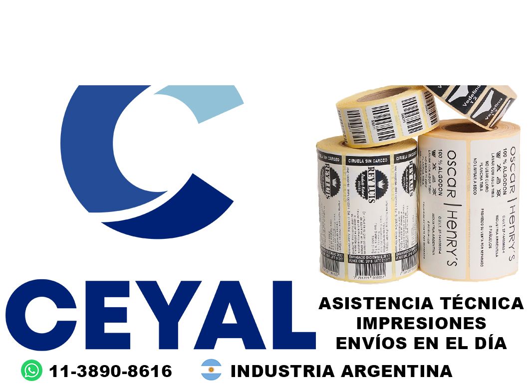 3020 Etiquetas reciclables para consumo masivo
