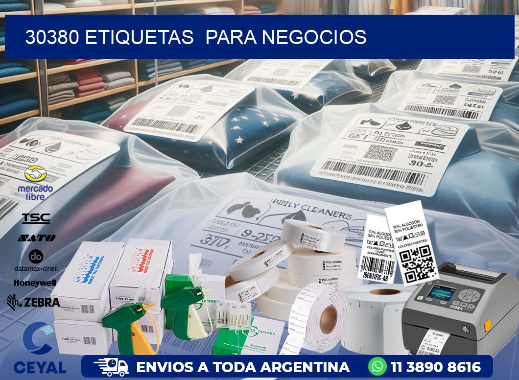 30380 etiquetas para negocios