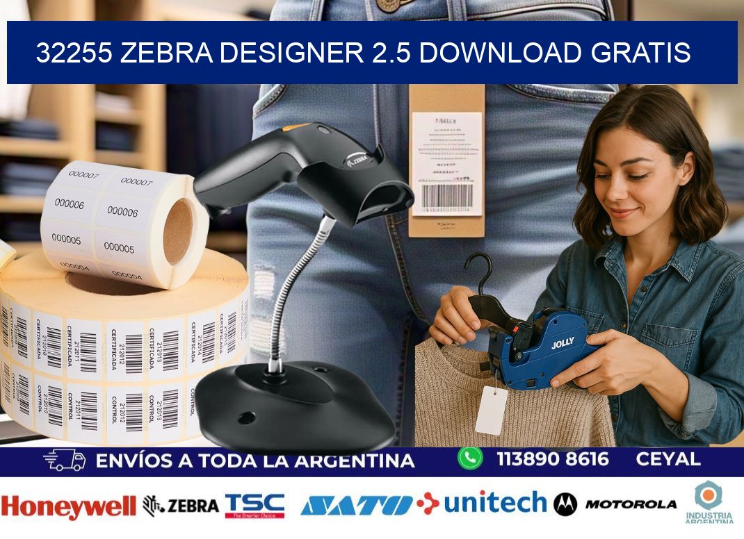 32255 Zebra designer 2.5 download gratis