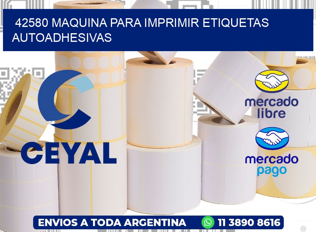 42580 maquina para imprimir etiquetas autoadhesivas