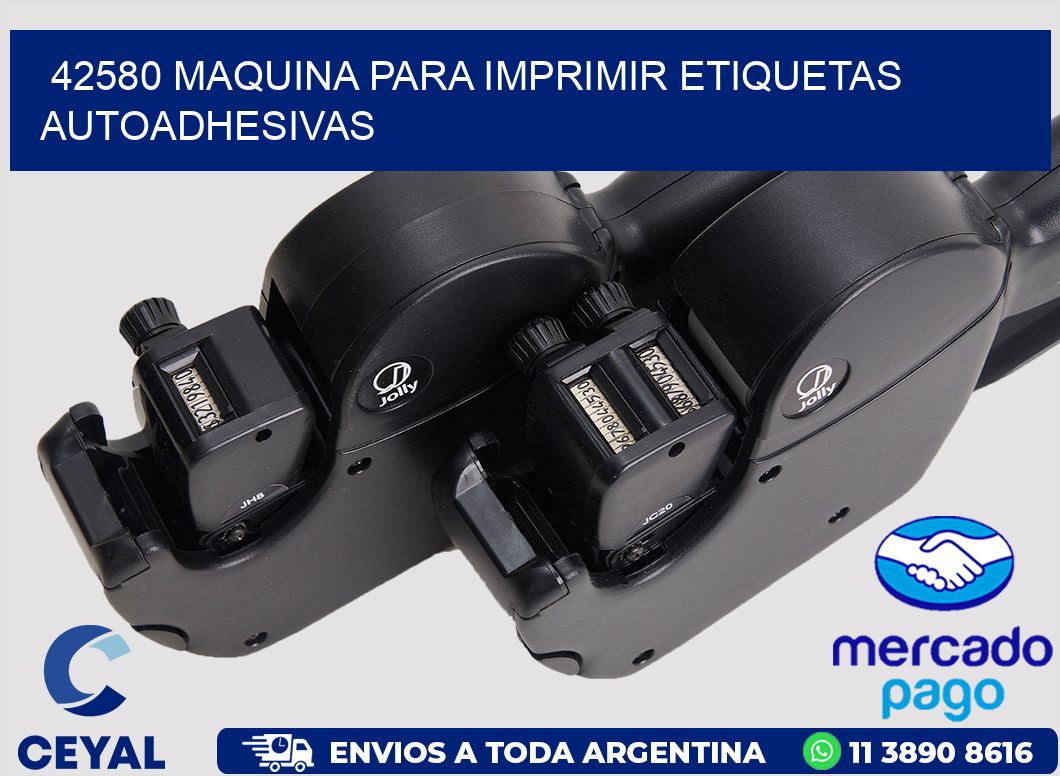 42580 maquina para imprimir etiquetas autoadhesivas