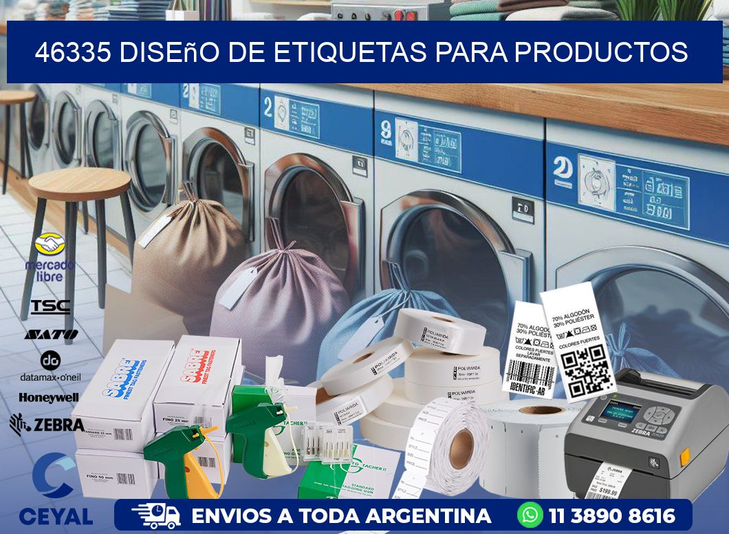 46335 Diseño de etiquetas para productos