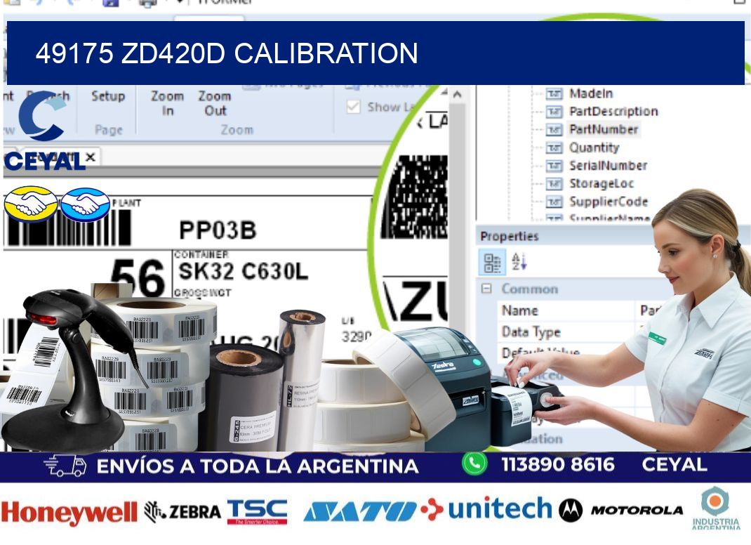 49175 ZD420d Calibration