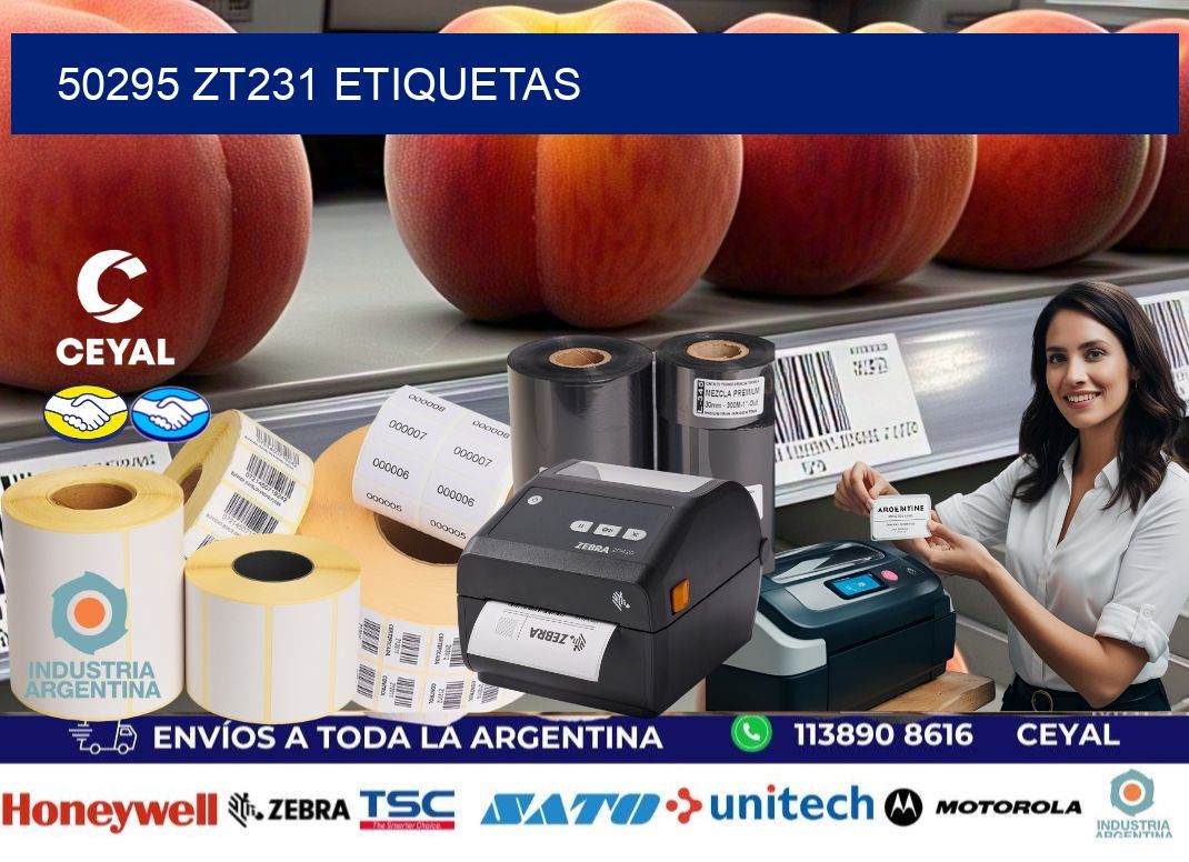 50295 ZT231 etiquetas