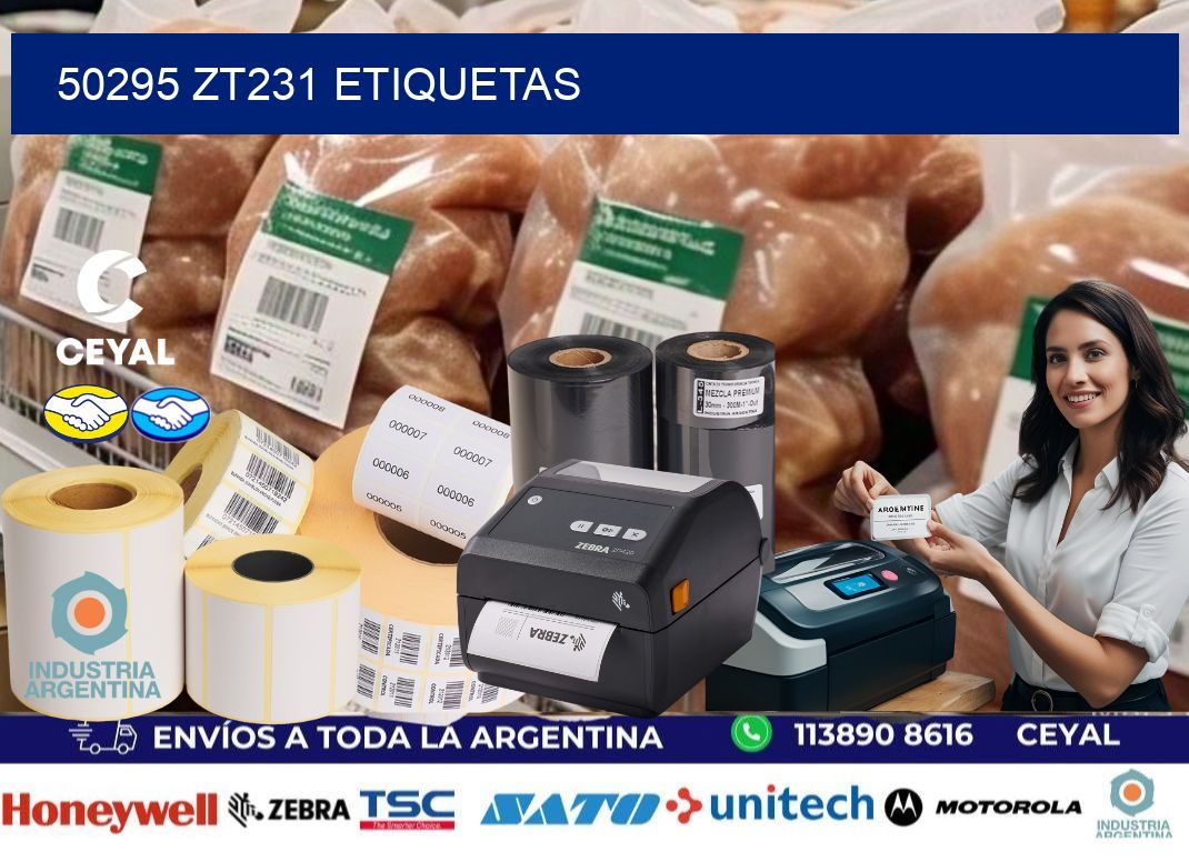 50295 ZT231 etiquetas