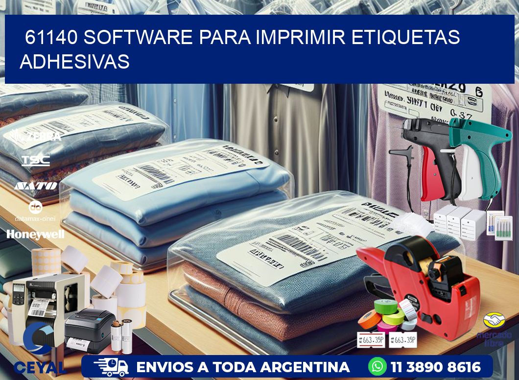 61140 software para imprimir etiquetas adhesivas