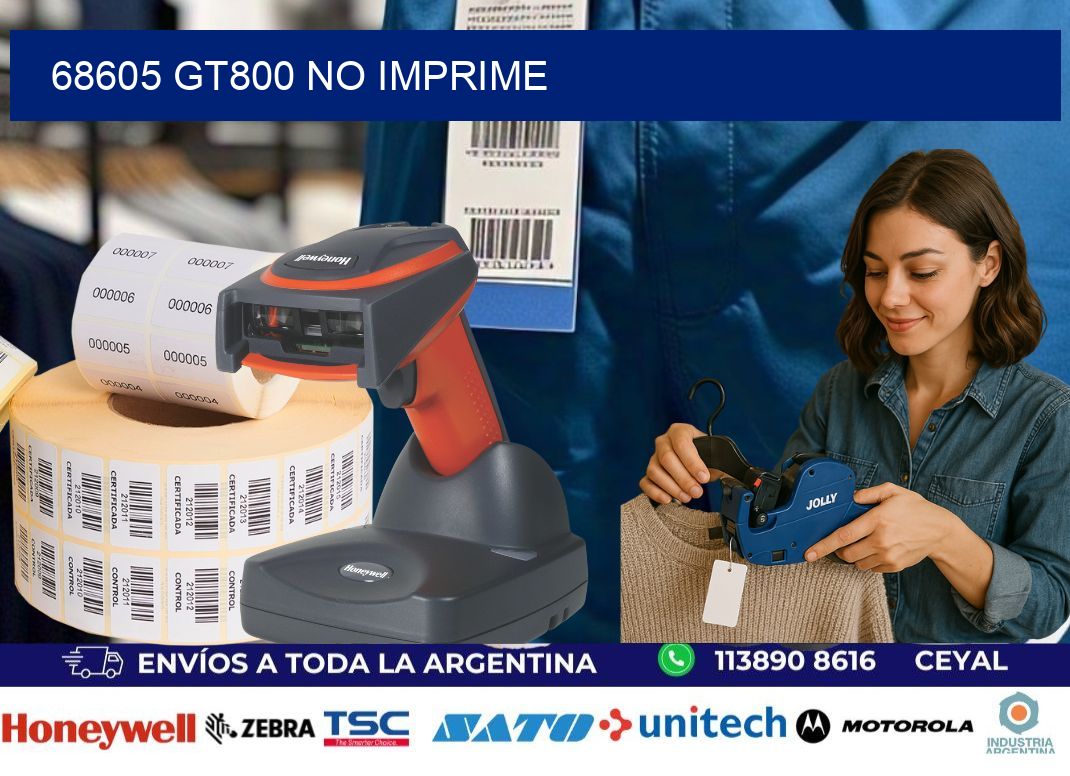 68605 GT800 no imprime