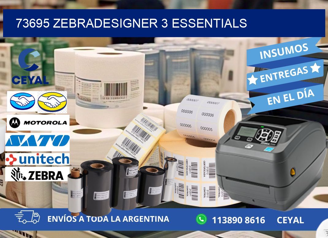 73695 ZebraDesigner 3 Essentials