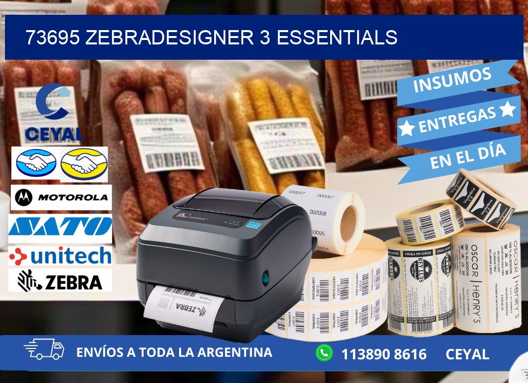 73695 ZebraDesigner 3 Essentials