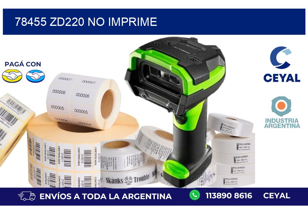 78455 ZD220 no imprime
