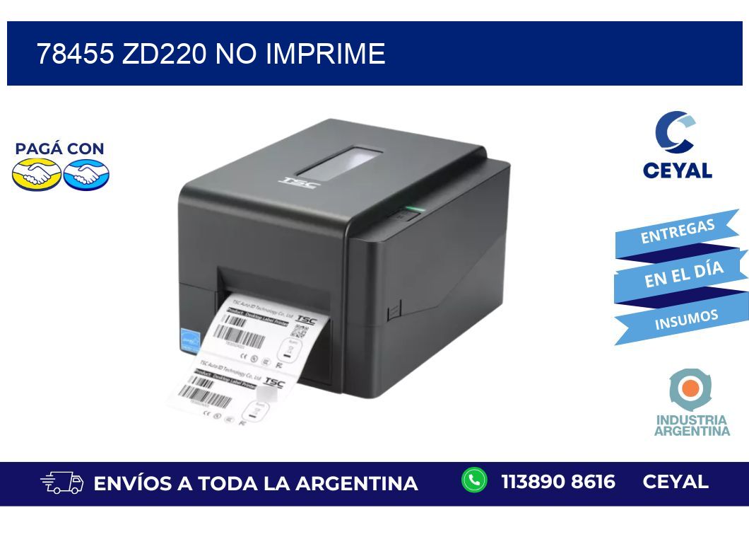 78455 ZD220 no imprime
