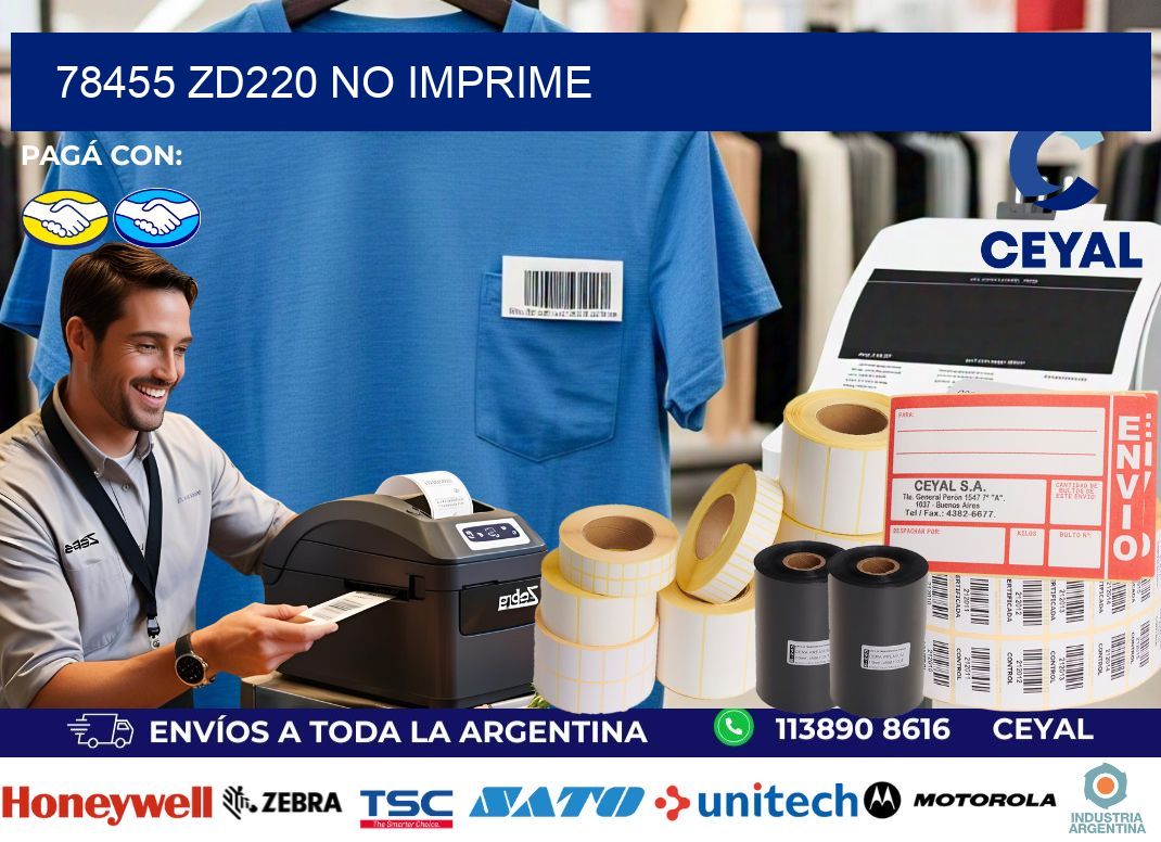 78455 ZD220 no imprime