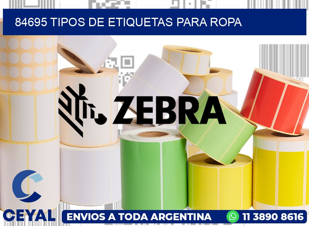 Paa Rofa 84695 tipos de etiquetas para ropa | Reparo Zebra Servicio Tecnico