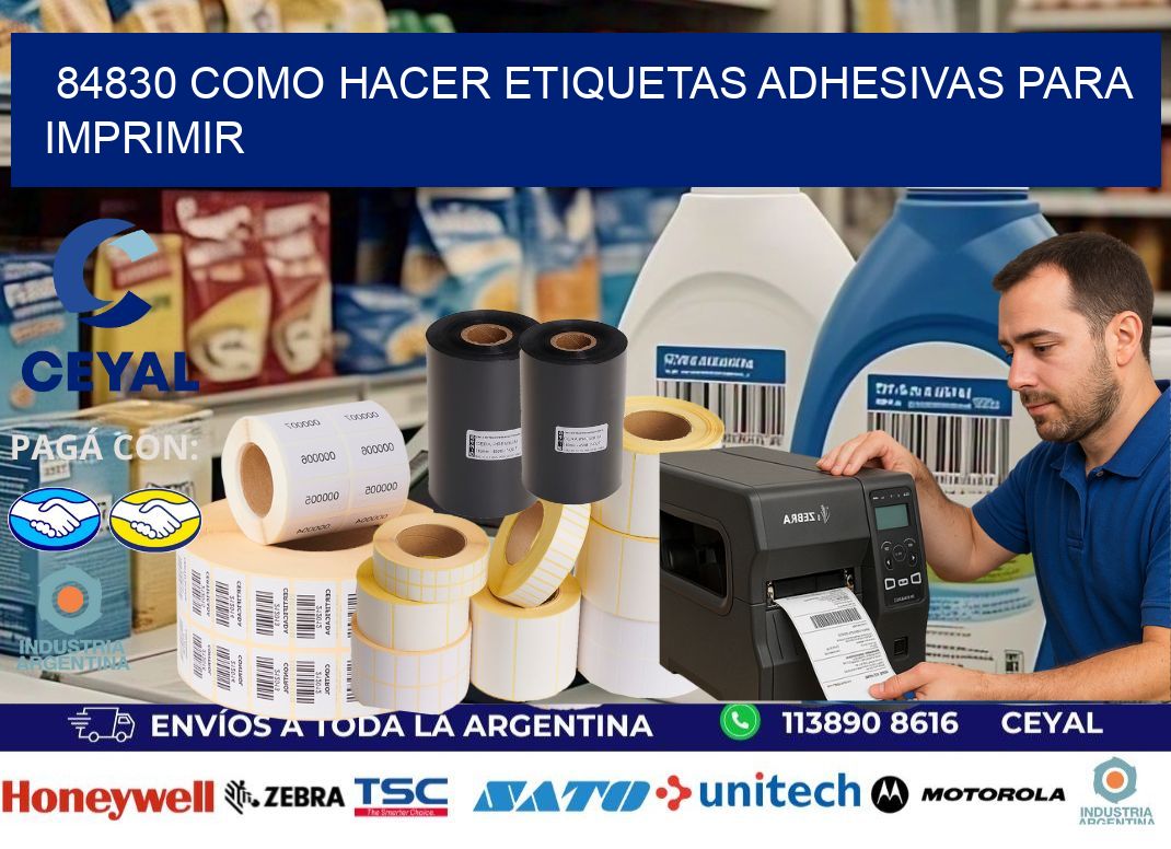84830 Como hacer etiquetas adhesivas para imprimir