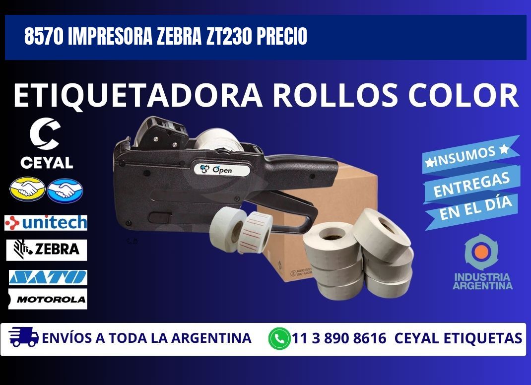 8570 Impresora Zebra ZT230 precio