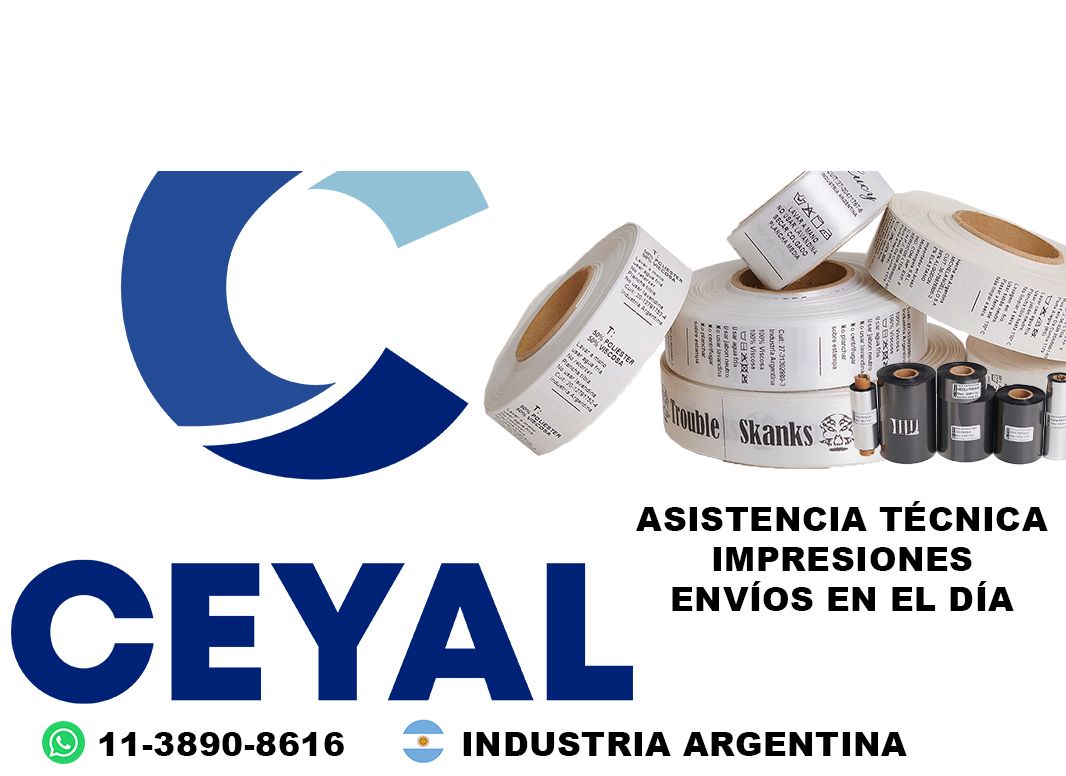 9355 Etiquetas adhesivas para consumo masivo