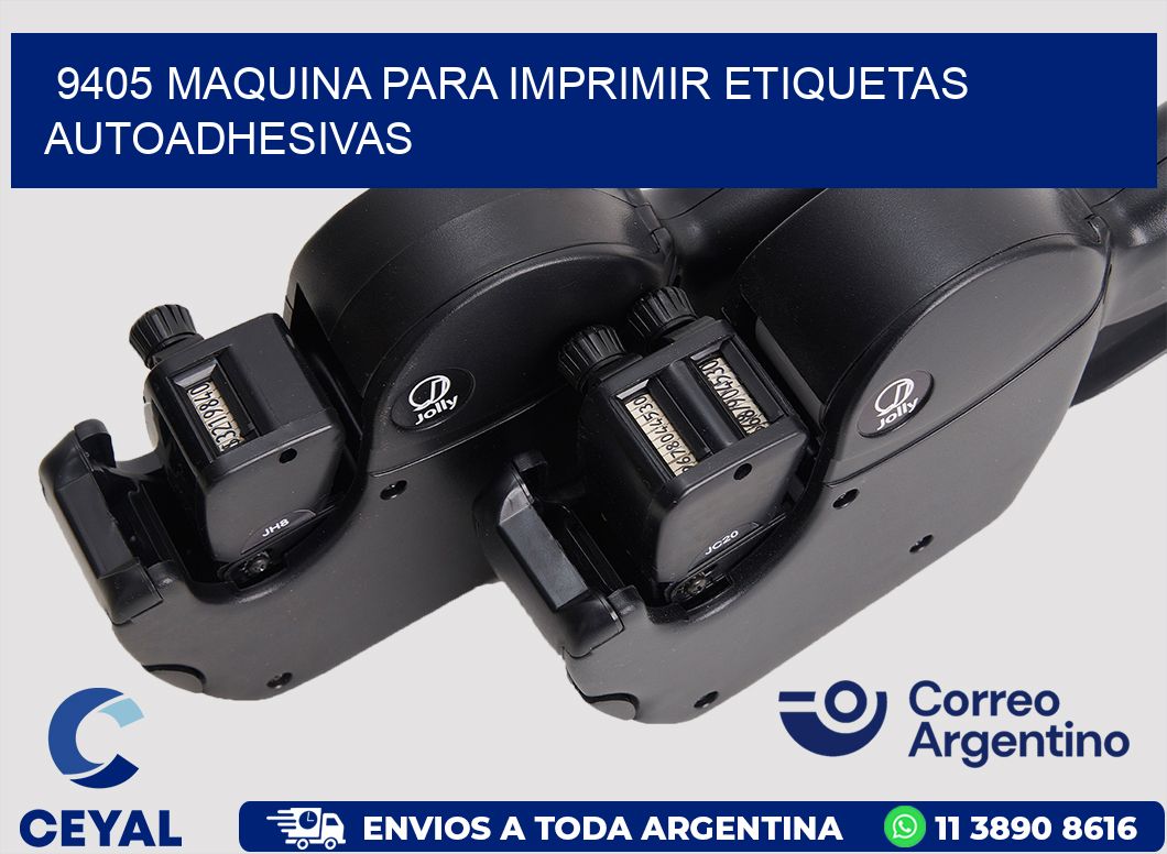 9405 maquina para imprimir etiquetas autoadhesivas