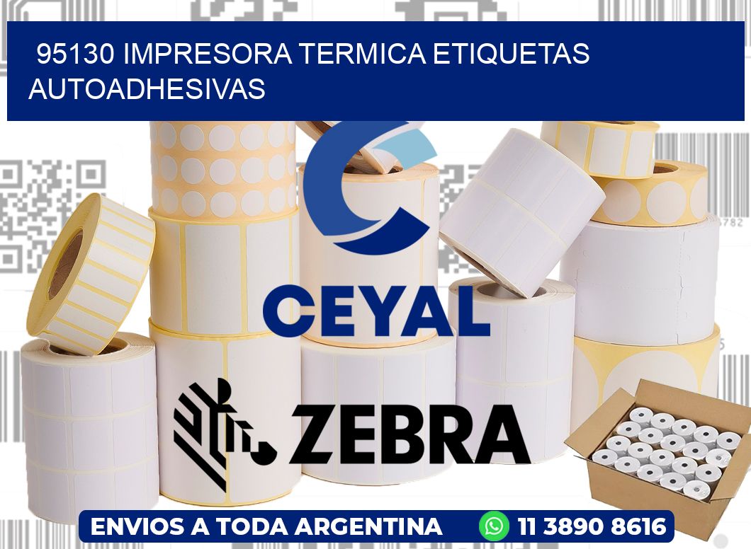 95130 Impresora termica etiquetas autoadhesivas