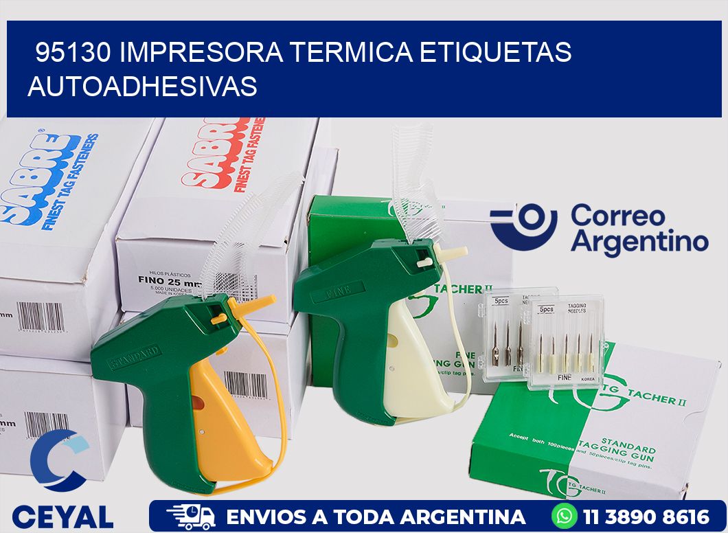 95130 Impresora termica etiquetas autoadhesivas