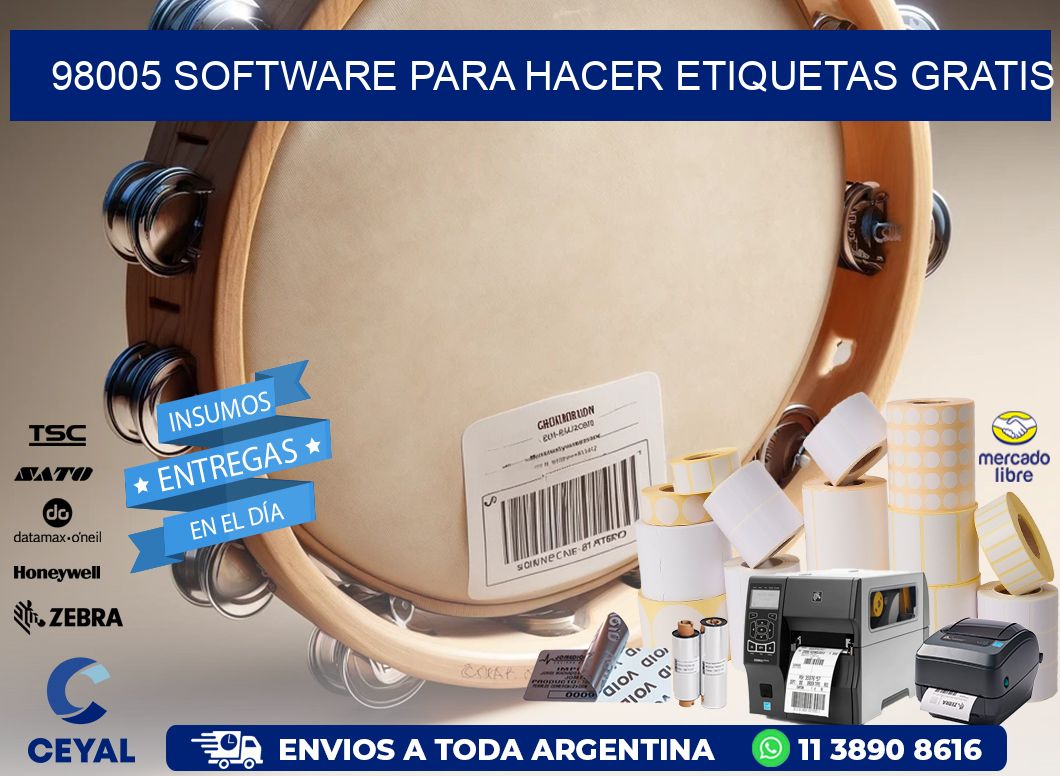 98005 Software para hacer etiquetas gratis
