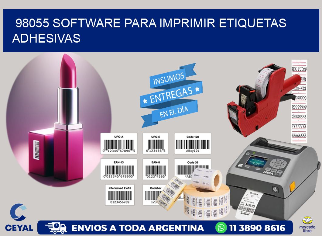 98055 software para imprimir etiquetas adhesivas