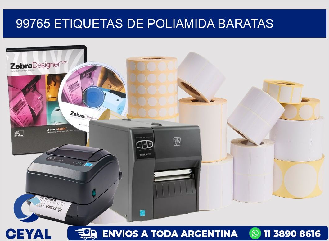 99765 etiquetas de poliamida baratas