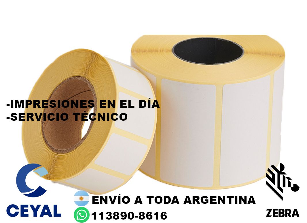 etiquetas personalizada para zebra 34 x 72