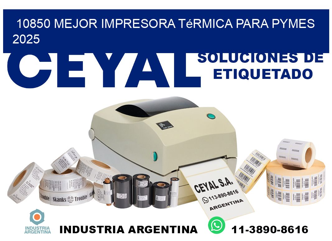 10850 mejor impresora térmica para pymes 2025