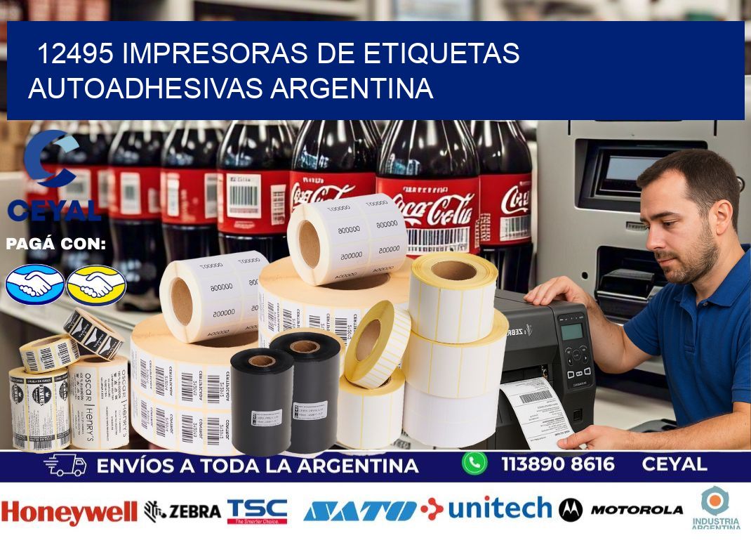 12495 Impresoras de etiquetas autoadhesivas argentina