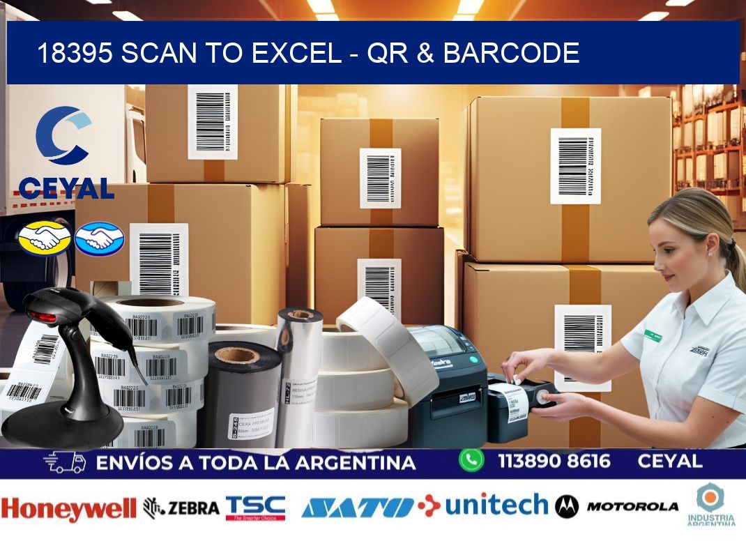 18395 Scan to Excel - QR & Barcode