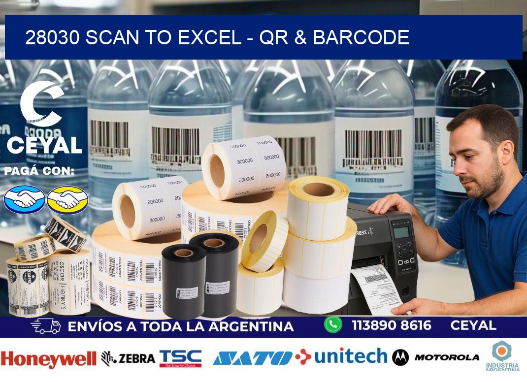 28030 Scan to Excel - QR & Barcode