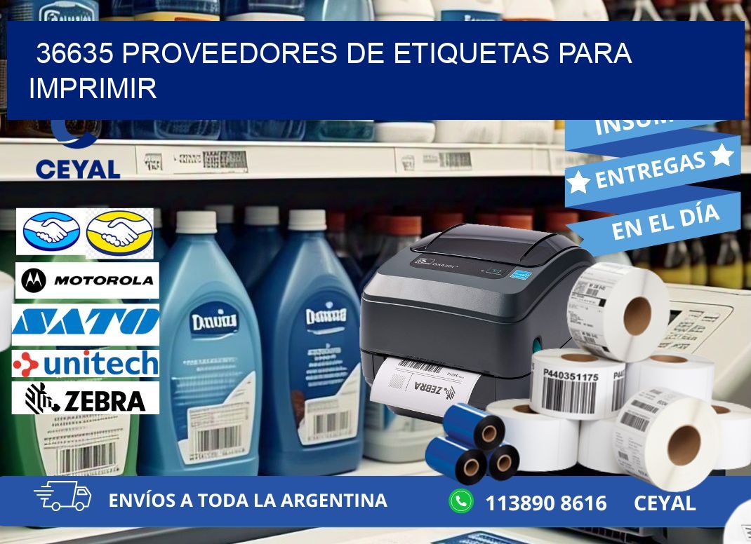 36635 proveedores de etiquetas para imprimir