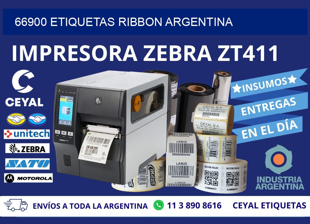 66900 etiquetas ribbon argentina